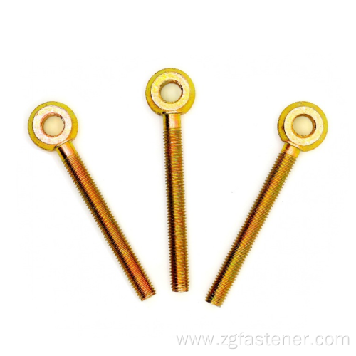 brass eye bolts hook eye bolts